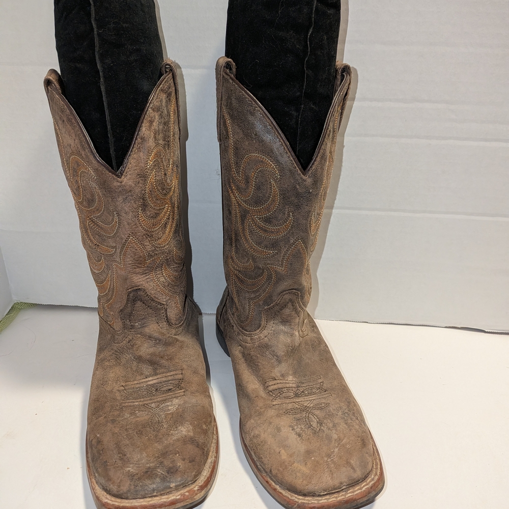 Smoky Mountain Brown Leather Boots